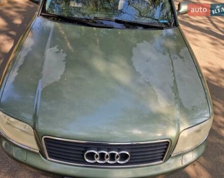 Зеленый Ауди А6, объемом двигателя 2.5 л и пробегом 319 тыс. км за 4200 $, фото 7 на Automoto.ua