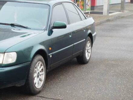 Зеленый Ауди А6, объемом двигателя 2 л и пробегом 415 тыс. км за 3000 $, фото 1 на Automoto.ua