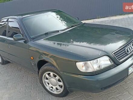 Зеленый Ауди А6, объемом двигателя 2.5 л и пробегом 760 тыс. км за 2500 $, фото 1 на Automoto.ua