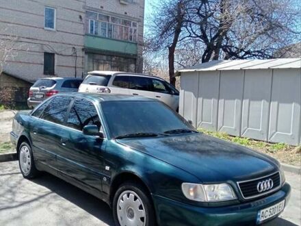 Ауді А6 1995 у Луцьку на Automoto.ua Зелений Ауді А6, об'ємом двигуна 2.6 л та пробігом 428 тис. км за 3200 $, фото 1 на Automoto.ua