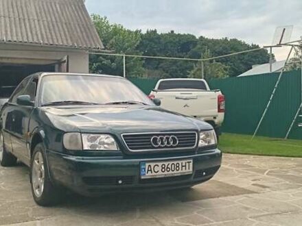 Ауди А6 1995 в Горохов на Automoto.ua Зеленый Ауди А6, объемом двигателя 2.5 л и пробегом 500 тыс. км за 4100 $, фото 1 на Automoto.ua