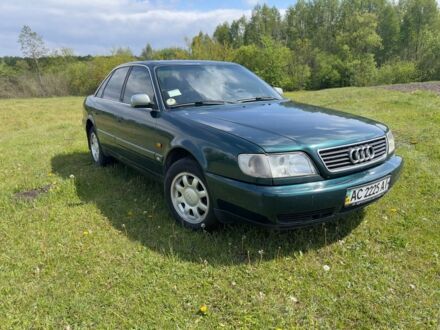 Ауди А6 1996 в Камень-Каширский на Automoto.ua Зеленый Ауди А6, объемом двигателя 2.5 л и пробегом 460 тыс. км за 4400 $, фото 1 на Automoto.ua