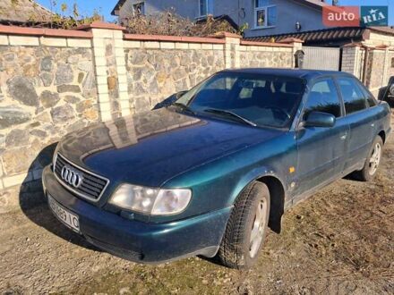 Зеленый Ауди А6, объемом двигателя 2.46 л и пробегом 343 тыс. км за 3000 $, фото 1 на Automoto.ua