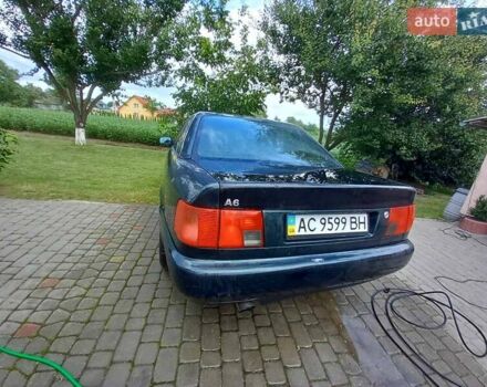 Зелений Ауді А6, об'ємом двигуна 2 л та пробігом 496 тис. км за 2550 $, фото 1 на Automoto.ua