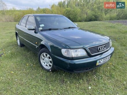 Ауді А6 1996 у Камінь-Каширський на Automoto.ua Зелений Ауді А6, об'ємом двигуна 2.5 л та пробігом 460 тис. км за 4300 $, фото 1 на Automoto.ua