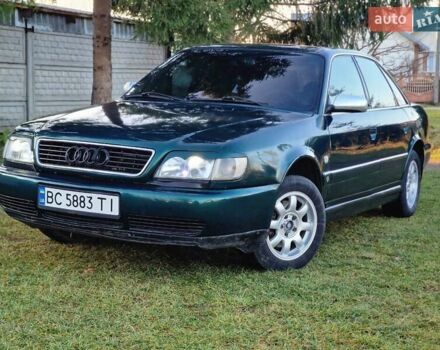 Зеленый Ауди А6, объемом двигателя 2 л и пробегом 402 тыс. км за 2250 $, фото 1 на Automoto.ua