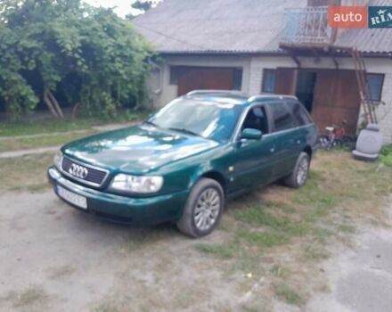 Зеленый Ауди А6, объемом двигателя 2.5 л и пробегом 360 тыс. км за 2500 $, фото 1 на Automoto.ua