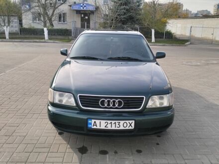 Зеленый Ауди А6, объемом двигателя 2.6 л и пробегом 298 тыс. км за 3700 $, фото 1 на Automoto.ua