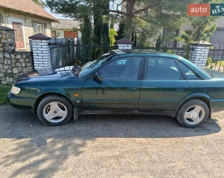 Зеленый Ауди А6, объемом двигателя 2 л и пробегом 282 тыс. км за 3100 $, фото 1 на Automoto.ua