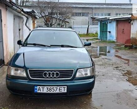 Зеленый Ауди А6, объемом двигателя 2.5 л и пробегом 500 тыс. км за 3500 $, фото 1 на Automoto.ua