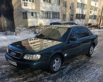 Зеленый Ауди А6, объемом двигателя 2.6 л и пробегом 30 тыс. км за 1600 $, фото 1 на Automoto.ua