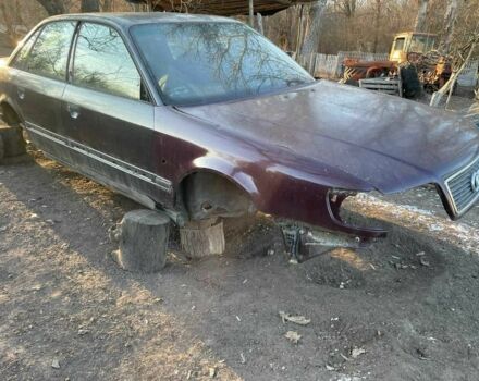 Зеленый Ауди А6, объемом двигателя 2.5 л и пробегом 500 тыс. км за 400 $, фото 1 на Automoto.ua