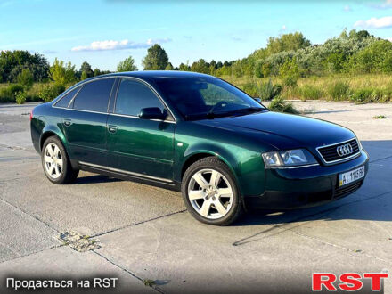 Зелений Ауді А6, об'ємом двигуна 2.4 л та пробігом 220 тис. км за 4500 $, фото 1 на Automoto.ua