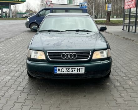 Зелений Ауді А6, об'ємом двигуна 2.6 л та пробігом 350 тис. км за 1500 $, фото 1 на Automoto.ua