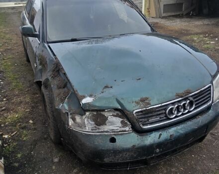 Зеленый Ауди А6, объемом двигателя 2.4 л и пробегом 320 тыс. км за 1400 $, фото 1 на Automoto.ua