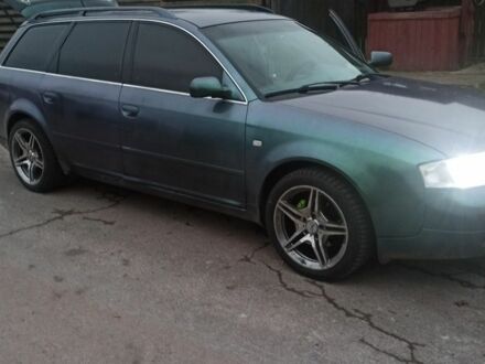 Зеленый Ауди А6, объемом двигателя 2.4 л и пробегом 400 тыс. км за 3000 $, фото 1 на Automoto.ua