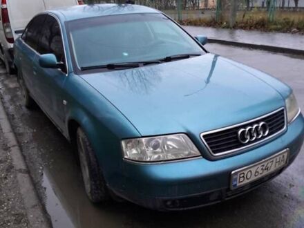 Зеленый Ауди А6, объемом двигателя 2.4 л и пробегом 225 тыс. км за 3500 $, фото 1 на Automoto.ua