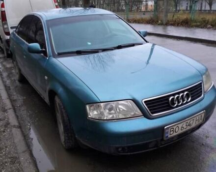 Зеленый Ауди А6, объемом двигателя 2.4 л и пробегом 225 тыс. км за 3500 $, фото 1 на Automoto.ua