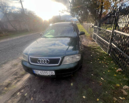 Зеленый Ауди А6, объемом двигателя 2.5 л и пробегом 300 тыс. км за 3150 $, фото 1 на Automoto.ua