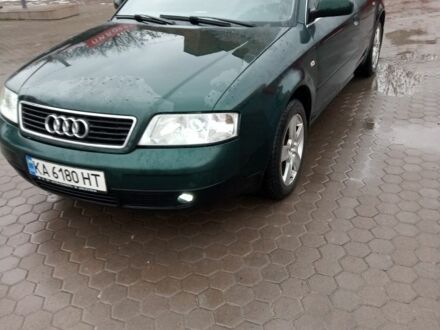 Зеленый Ауди А6, объемом двигателя 2.5 л и пробегом 280 тыс. км за 3800 $, фото 1 на Automoto.ua
