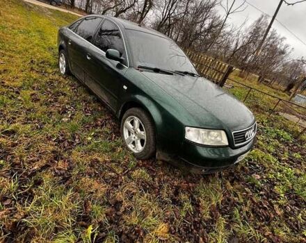 Зеленый Ауди А6, объемом двигателя 2.4 л и пробегом 344 тыс. км за 3750 $, фото 1 на Automoto.ua