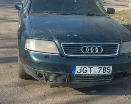Зеленый Ауди А6, объемом двигателя 2.5 л и пробегом 333 тыс. км за 1467 $, фото 1 на Automoto.ua