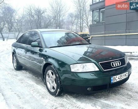 Зеленый Ауди А6, объемом двигателя 2.5 л и пробегом 384 тыс. км за 3850 $, фото 1 на Automoto.ua