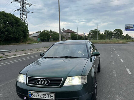 Зеленый Ауди А6, объемом двигателя 2.8 л и пробегом 280 тыс. км за 5000 $, фото 1 на Automoto.ua