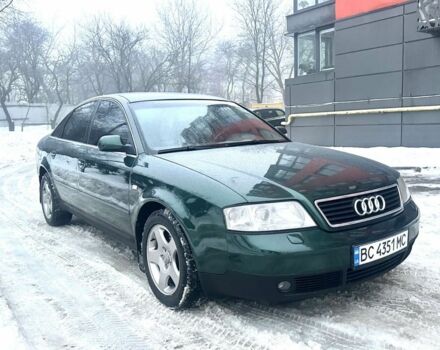 Зеленый Ауди А6, объемом двигателя 2.5 л и пробегом 384 тыс. км за 3850 $, фото 1 на Automoto.ua