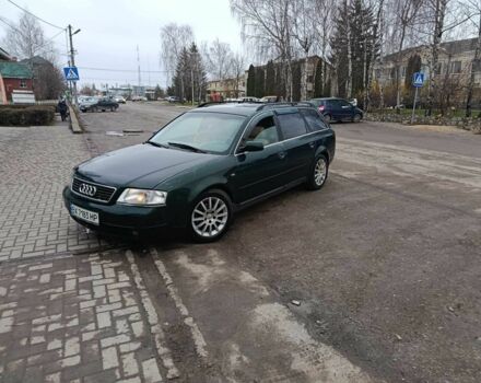 Зеленый Ауди А6, объемом двигателя 1.8 л и пробегом 300 тыс. км за 3400 $, фото 1 на Automoto.ua