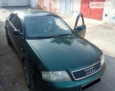Зеленый Ауди А6, объемом двигателя 2.5 л и пробегом 100 тыс. км за 3800 $, фото 1 на Automoto.ua