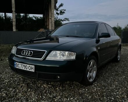 Зеленый Ауди А6, объемом двигателя 1.8 л и пробегом 325 тыс. км за 3900 $, фото 1 на Automoto.ua