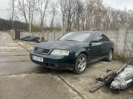 Зеленый Ауди А6, объемом двигателя 2.5 л и пробегом 369 тыс. км за 2850 $, фото 1 на Automoto.ua