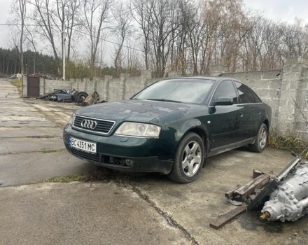 Зеленый Ауди А6, объемом двигателя 2.5 л и пробегом 369 тыс. км за 2850 $, фото 1 на Automoto.ua