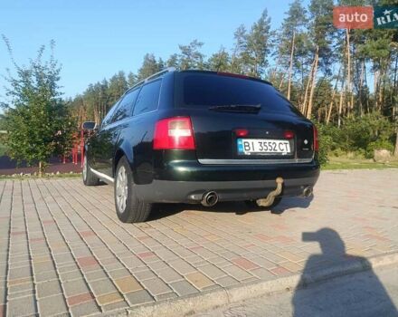Зеленый Ауди А6, объемом двигателя 2.5 л и пробегом 307 тыс. км за 5000 $, фото 1 на Automoto.ua