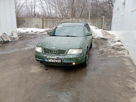 Зелений Ауді А6, об'ємом двигуна 2.5 л та пробігом 340 тис. км за 4300 $, фото 1 на Automoto.ua