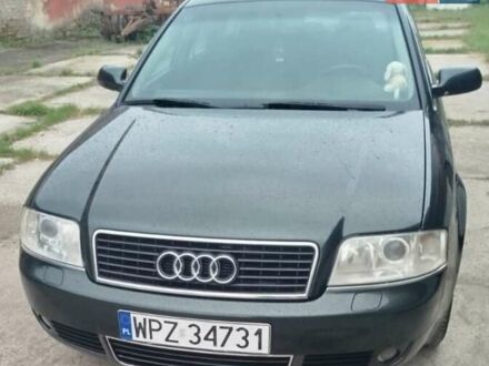 Зеленый Ауди А6, объемом двигателя 2.5 л и пробегом 364 тыс. км за 2300 $, фото 1 на Automoto.ua