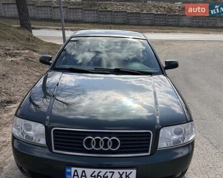 Зеленый Ауди А6, объемом двигателя 2.5 л и пробегом 314 тыс. км за 4300 $, фото 1 на Automoto.ua