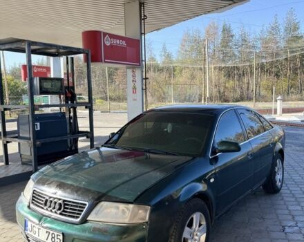 Зеленый Ауди А6, объемом двигателя 2.5 л и пробегом 384 тыс. км за 1401 $, фото 1 на Automoto.ua
