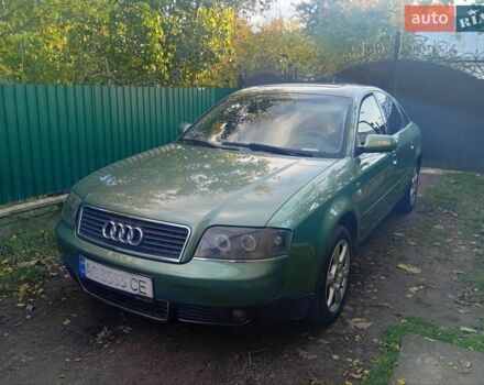 Зеленый Ауди А6, объемом двигателя 2.5 л и пробегом 390 тыс. км за 3150 $, фото 1 на Automoto.ua
