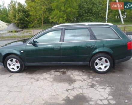 Зеленый Ауди А6, объемом двигателя 2.5 л и пробегом 313 тыс. км за 4900 $, фото 1 на Automoto.ua