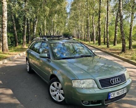 Зеленый Ауди А6, объемом двигателя 2.5 л и пробегом 319 тыс. км за 4200 $, фото 1 на Automoto.ua