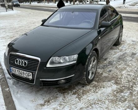 Зеленый Ауди А6, объемом двигателя 3 л и пробегом 220 тыс. км за 7600 $, фото 1 на Automoto.ua