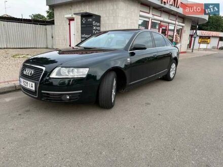 Ауди А6 2008 в Борисполе на Automoto.ua Зеленый Ауди А6, объемом двигателя 2 л и пробегом 350 тыс. км за 9000 $, фото 1 на Automoto.ua