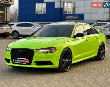 Зеленый Ауди А6, объемом двигателя 3 л и пробегом 232 тыс. км за 14490 $, фото 1 на Automoto.ua