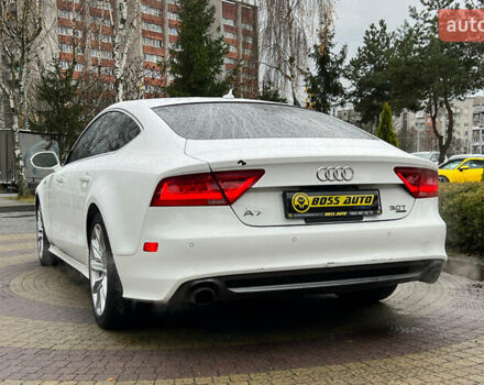 Белый Ауди A7 Sportback, объемом двигателя 3 л и пробегом 299 тыс. км за 13650 $, фото 4 на Automoto.ua