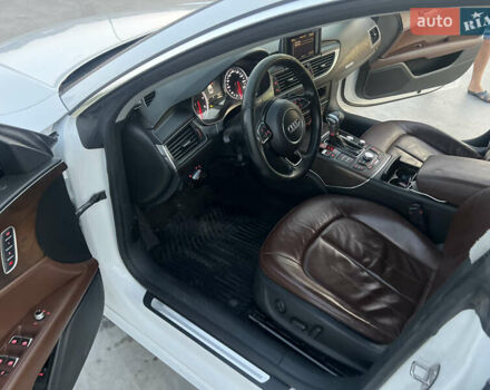 Белый Ауди A7 Sportback, объемом двигателя 2.77 л и пробегом 215 тыс. км за 13500 $, фото 19 на Automoto.ua