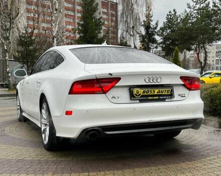 Белый Ауди A7 Sportback, объемом двигателя 3 л и пробегом 299 тыс. км за 13650 $, фото 4 на Automoto.ua