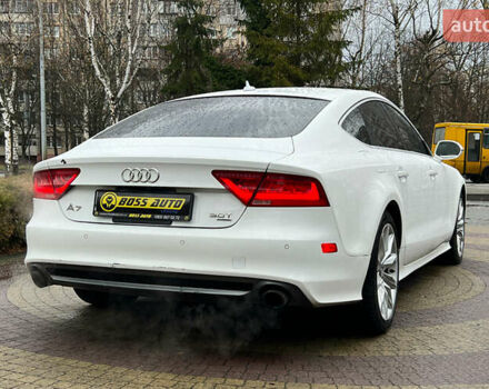 Білий Ауді A7 Sportback, об'ємом двигуна 3 л та пробігом 299 тис. км за 14200 $, фото 6 на Automoto.ua
