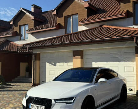 Белый Ауди A7 Sportback, объемом двигателя 2.97 л и пробегом 302 тыс. км за 20000 $, фото 3 на Automoto.ua